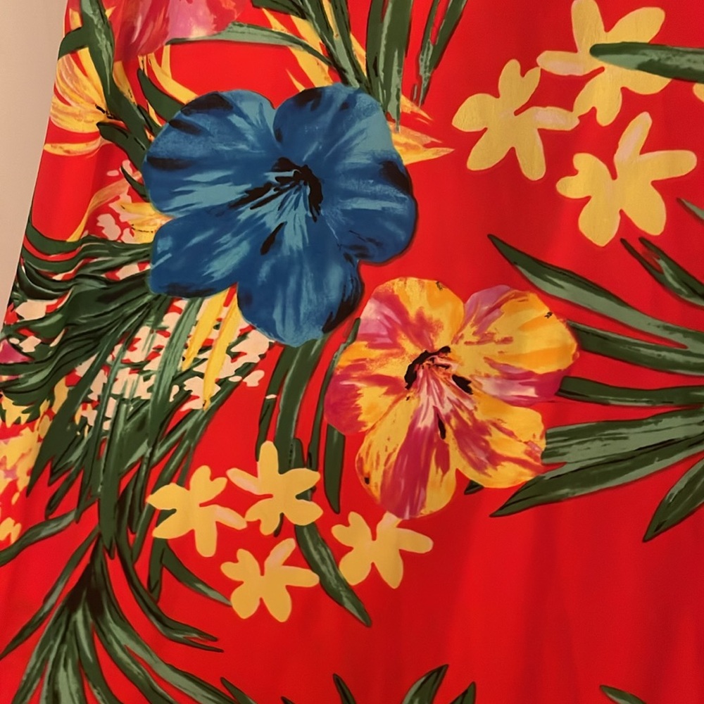 Show Me Your MuMu Kiersten Tropical Tango Maxi Dress, size Small - Picture 8 of 8